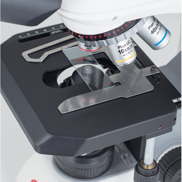 Motic Microscop Panthera C2, trinocular (fără 100X), infinit, plan, achro, 40x-400x, Halogen/LED