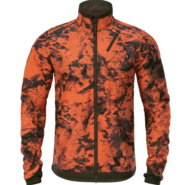 Härkila Jachetă reversibilă din fleece Wildboar Pro, verde salcie/AXIS MSP portocaliu Wildboar, mărimea M