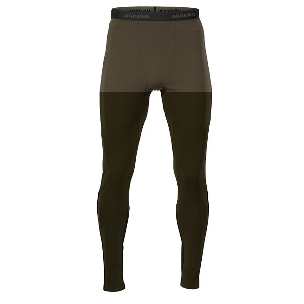 Härkila Pantaloni cu încălzire , verde salcie/negru, mărimea XL