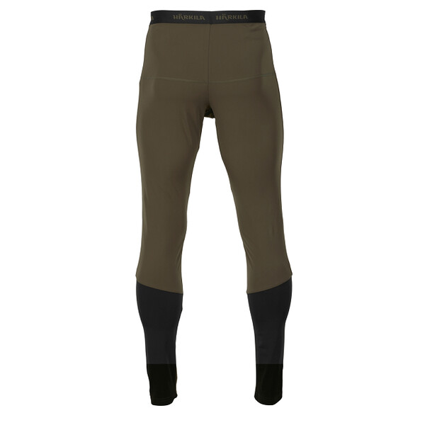 Härkila Pantaloni cu încălzire , verde salcie/negru, mărimea XL