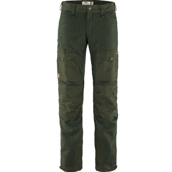 Fjällräven Värmland Wool Trousers M, 662 Deep Forest, mărimea 48