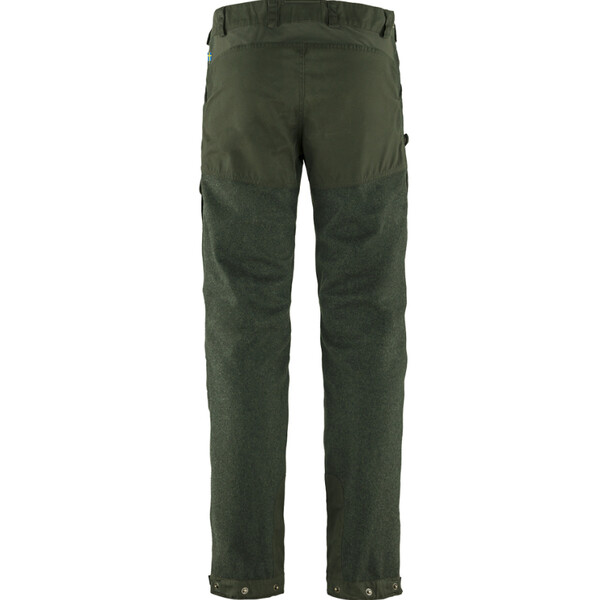Fjällräven Värmland Wool Trousers M, 662 Deep Forest, mărimea 48