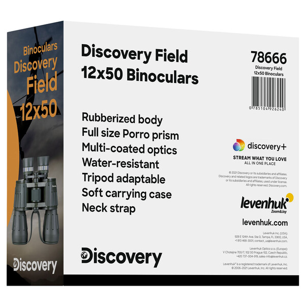 Discovery Binoclu 12x50 Field