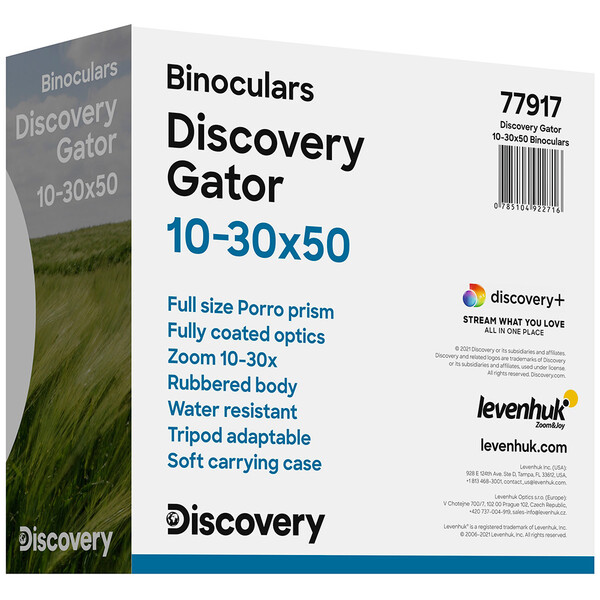 Discovery Binocluri cu zoom Gator 10-30x50