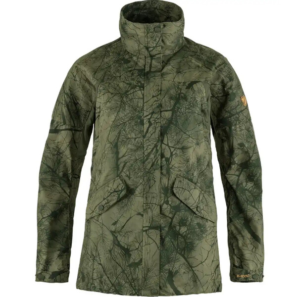 Fjällräven Jachetă Forest Hybrid W, 626-625 Verde Camo-Verde lăută, L