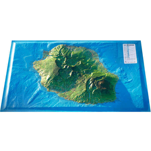 3Dmap Harta regionala La Réunion