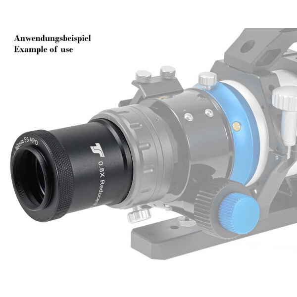 TS Optics Refractor apochromat AP 80/480 CF-APO f/6 FPL55 Triplet OTA