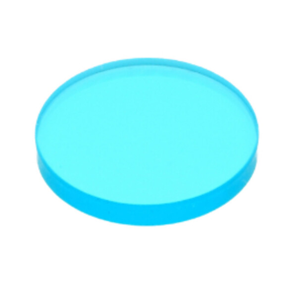 Lunt Solar Systems Sticlă albastră de 20 mm pentru filtrele Blocking Filter de la B400 la B1800