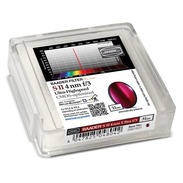 Baader Filtre SII CMOS f/3 Ultra-Highspeed 31mm