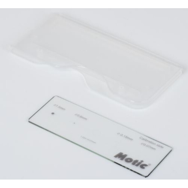 Motic Diapozitiv de calibrare în 4 puncte