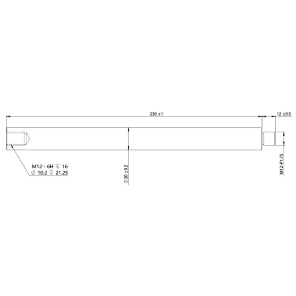 ZWO Contragreutate Counterweight Bar for AM5 / AM3