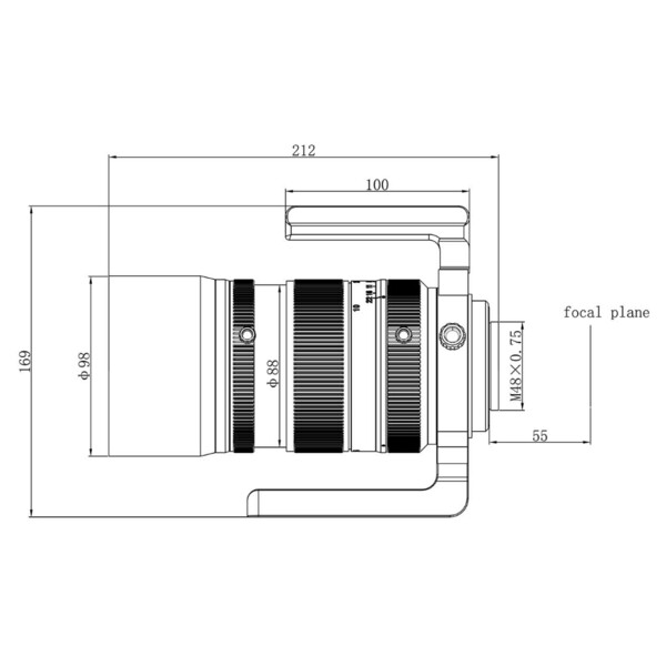 Askar Refractor apochromat AP 50/200 ACL200 Gen. 2 OTA