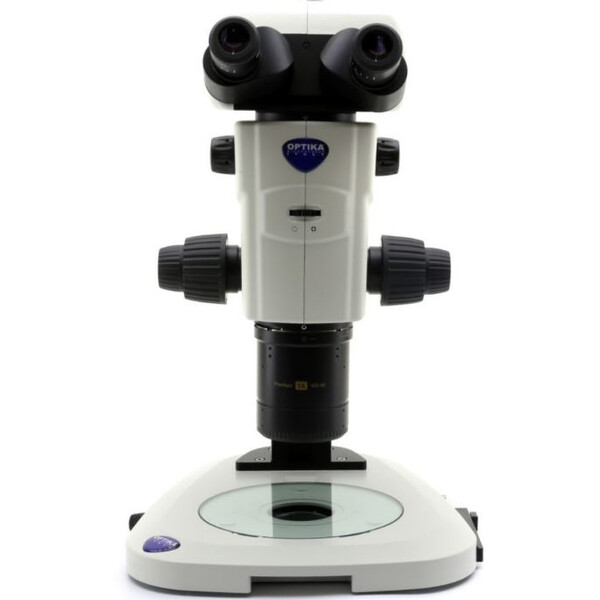 Optika microscopul stereoscopic zoom SZR-180, trino, CMO, w.d. 60mm, 10x/23, 7.5x-135x, LED, click stop