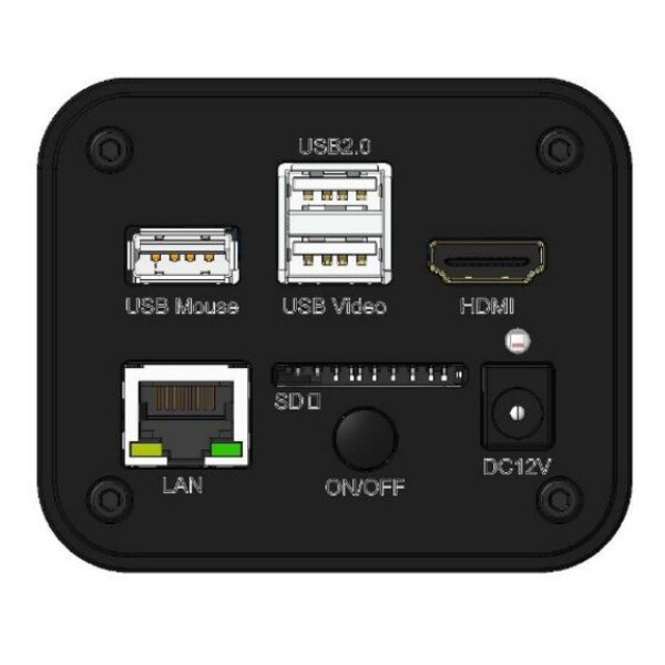 Optika Camera C-HUB4K, color, CMOS, 1/1.8 inch, 2.0x2.0µm, 30fps, 4K/USB/HDMI, 8Mp