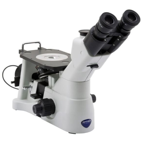 Optika Microscop inversat IM-3METLD, trino, invers, 10x22mm, LED 18W,