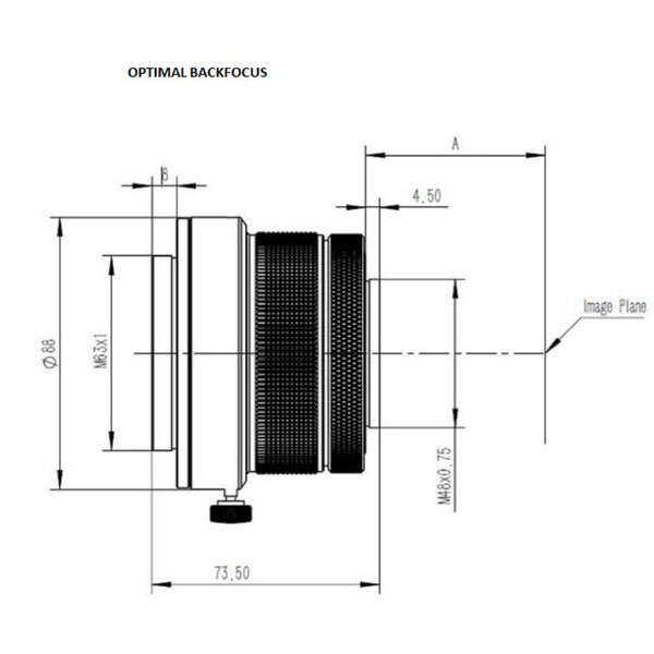 Tecnosky Flattener variabil 1.0x full frame