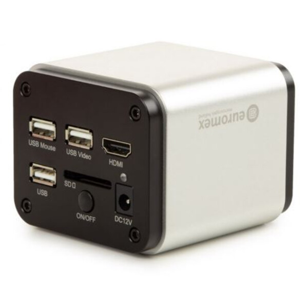 Euromex Camera HD-Pro HDMI, VC.3039, color, CMOS, 1/2.8, 2.µm, 8MP, HDMI, USB-C