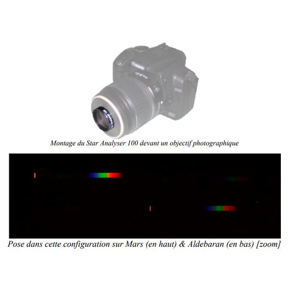 Shelyak Spectroscop Star Analyser SA100