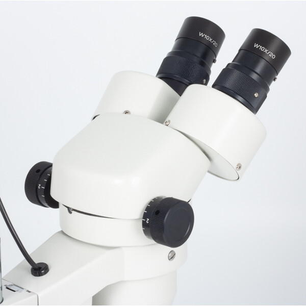Motic microscopul stereoscopic zoom SMZ140-N2LED, bino, 10x/20, Al/Dl, LED 3W