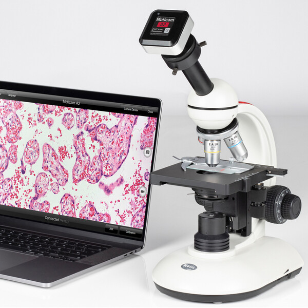 Motic Camera A2, color, sCMOS, 1/3.1, 2.7µm, 30fps, 2MP, USB 3.0