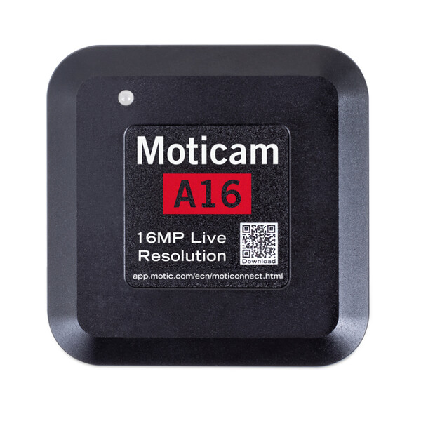Motic Camera A16, color, sCMOS, 1/2.3", 1.34µm, 30fps, 16MP, USB 2.0
