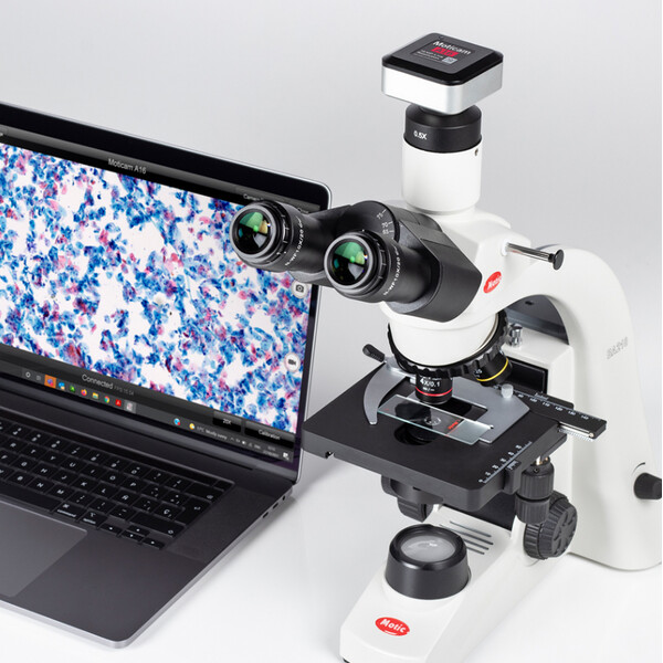 Motic Camera A16, color, sCMOS, 1/2.3", 1.34µm, 30fps, 16MP, USB 2.0