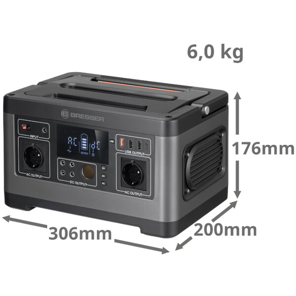 Bresser Stație de alimentare Mobile 500 Watt