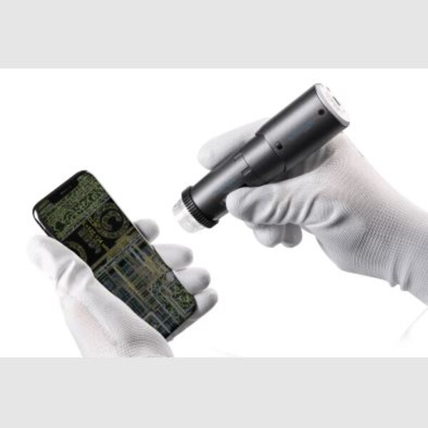 Dino-Lite Microscop AF4915ZTL + WF-20, 1.3MP, 10-140x, 8 LED-uri, 30 fps, USB 2.0/WiFi