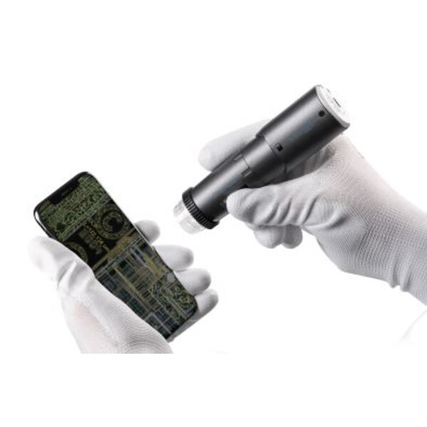 Dino-Lite Microscop AF4115ZTL + WF-20, 1.3MP 10-140x, 8 LED-uri, 30 fps, USB 2.0/WiFi