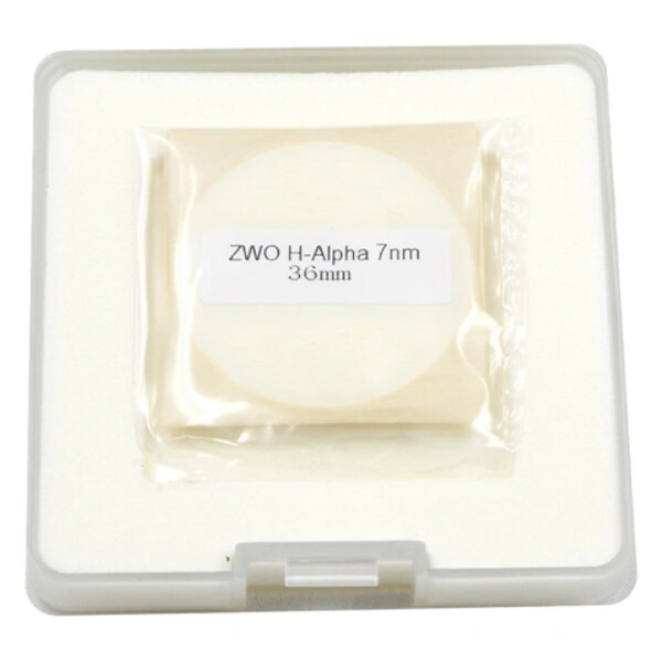 ZWO Filtre H-alpha 7nm 36mm