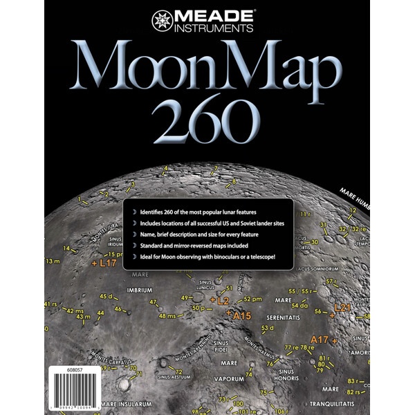 Meade Atlas Moon Map 260