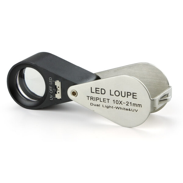 Euromex Lupa PB.5034-LUV, 10x acromat, LED, UV