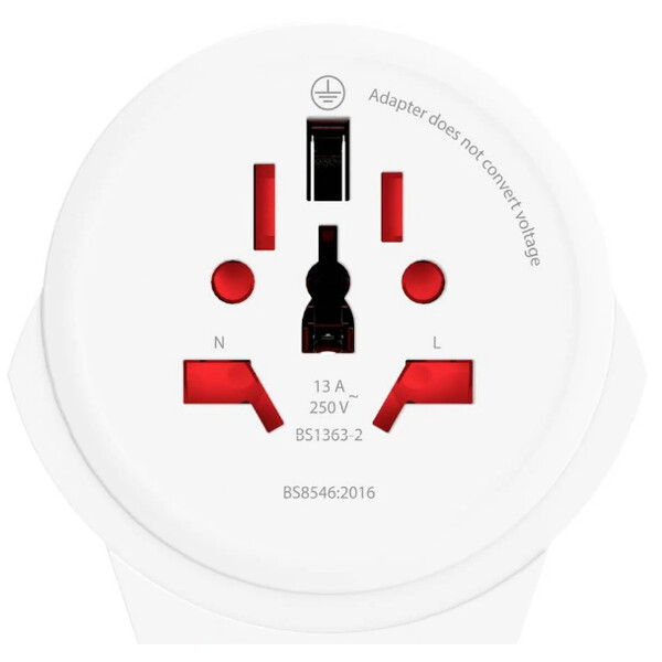 Skross Adaptor de călătorie World to Europe USB 1.0
