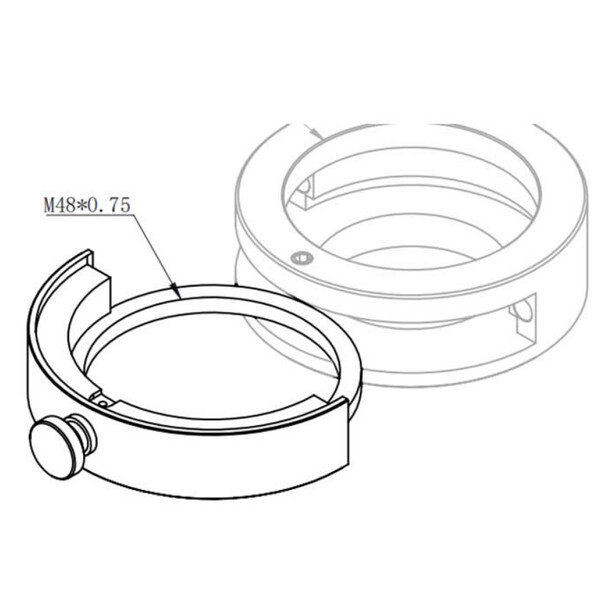 ZWO Suport filtru pentru sertarul pentru filtre 2"
