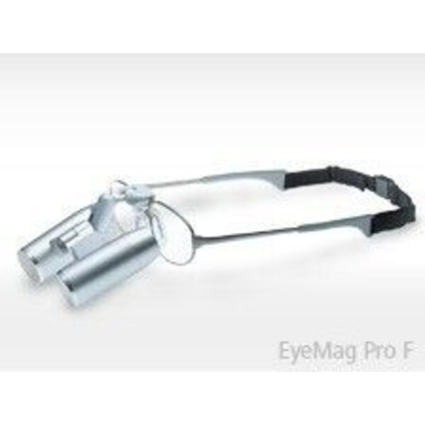 ZEISS Systemträger KF Titan 50-18 silber (klein) zu Kopflupe EyeMag Pro F