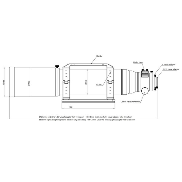 Askar Refractor apochromat AP 130/1000 130PHQ OTA