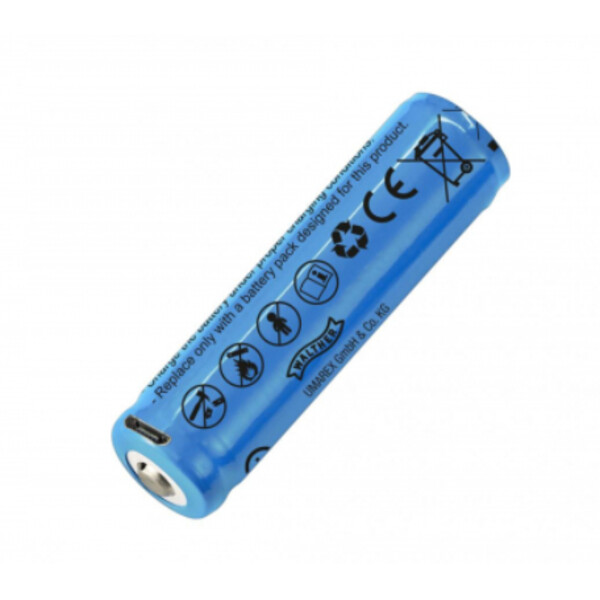 Walther 2600 mAh Li-Ion Akku mit Micro-USB Ladebuchse