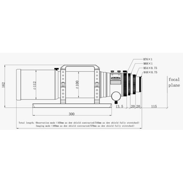 Askar Refractor apocromat AP 80/600 80PHQ