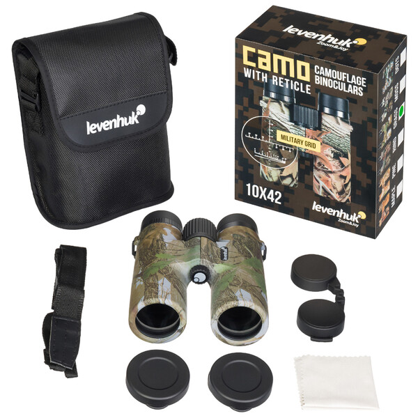 Levenhuk Binoclu 10x42 Camo Grass