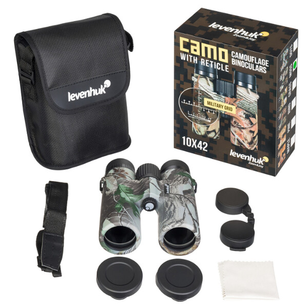 Levenhuk Binoclu 10x42 Camo Moss