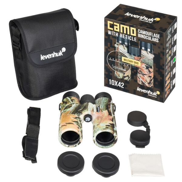 Levenhuk Binoclu 10x42 Camo Rind