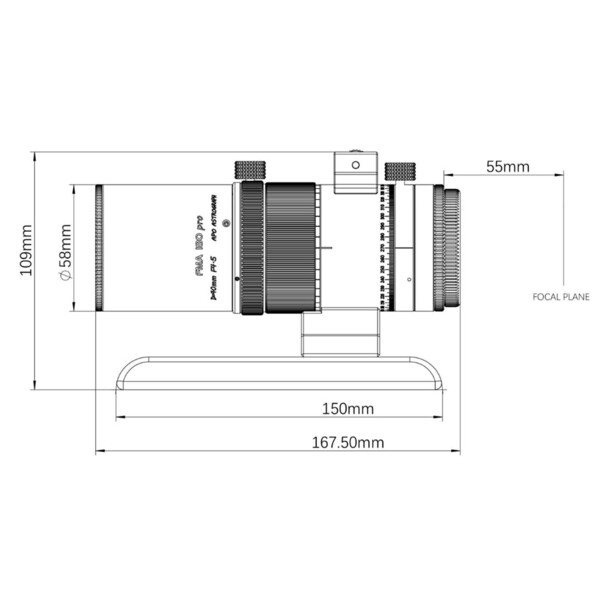 Askar Refractor apochromat AP 40/180 FMA180PRO OTA