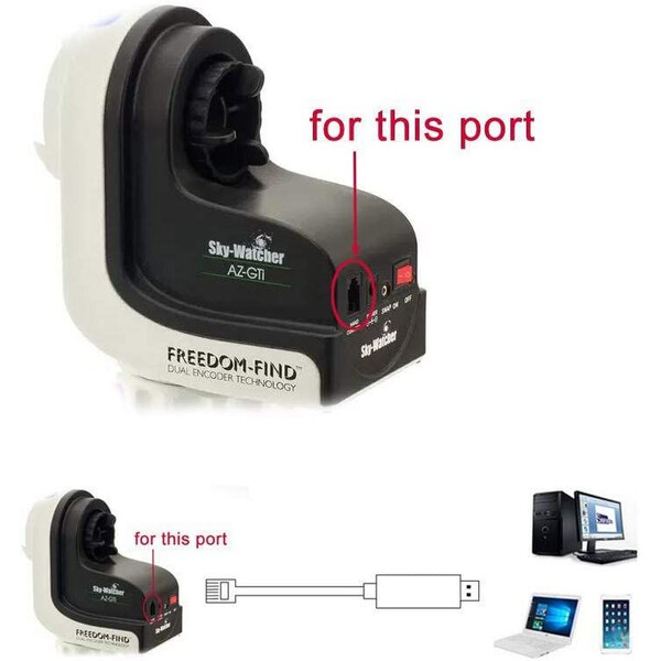 Ikarus Technologies Cablu USB pentru montură (AZ-GTi)