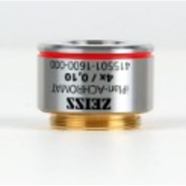 ZEISS Obiectiv 3 Achromat, PrimoStar 3, 4x/0.10 wd=30.7mm