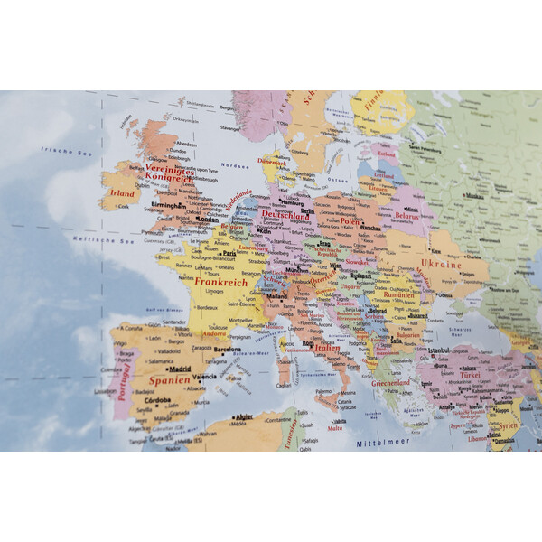 GeoMetro Harta lumii politisch (140 x 100 cm)