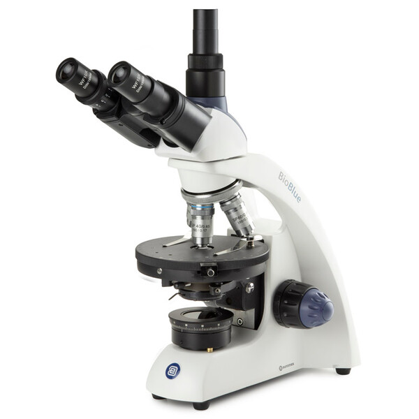 Euromex Microscop EuroBlue, BB.4243-P-HLED,trino, Pol, DIN, 40x-600x, 10x/18, LED, 1W