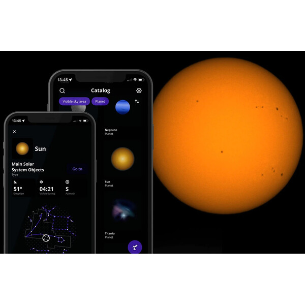 Unistellar Filtre solare Solar Filters inteligent pentru Odyssey/Odyssey Pro