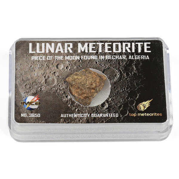 Top Meteorites Meteorit lunar real Bechar Algeria 1.25-1.75g