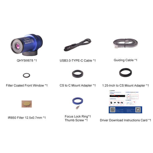 QHY Camera Kamera 5III 678C Color