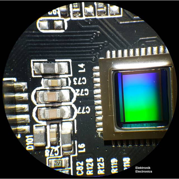 Bresser Microscopul stereoscopic Analyth STR 10x-40x bino; Greenough; 50mm; 10x/20; 10-40x; LED, camera, 2MP